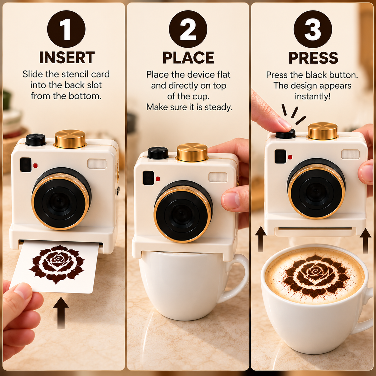 BrewArt Latte Art Photo Printer