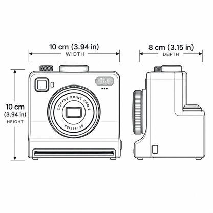 BrewArt Latte Art Photo Printer